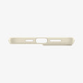 ACS06782 - iPhone 15 Case Thin Fit in mute beige showing the bottom