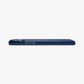  ACS06777 - iPhone 15 Case Thin Fit in navy blue showing the side