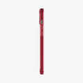ACS06794 - iPhone 15 Case Ultra Hybrid in red crystal showing the side with volume controls
