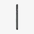 ACS04983 - iPhone 14 Pro Case Slim Armor CS in abyss green showing the side with volume controls