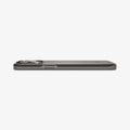 ACS06545 - iPhone 15 Pro Max Case Thin Fit in gunmetal showing the side