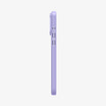 ACS06549 - iPhone 15 Pro Max Case Thin Fit in iris purple showing the side