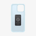 ACS06550 - iPhone 15 Pro Max Case Thin Fit in mute blue showing the inside of case