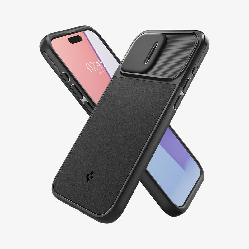 Funda Para iPhone 15 Pro Max Spigen Optik Armor Cubre Camara