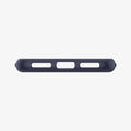 042CS21189 - iPhone 7 Case Liquid Air in midnight blue showing the bottom