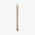 042CS20732 - iPhone 8 Series Thin Fit Case in Champagne Gold showing the side