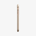 042CS20732 - iPhone SE Thin Fit case in rose gold showing the side