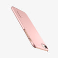 042CS20429 - iPhone SE Thin Fit case in rose gold showing the angled back