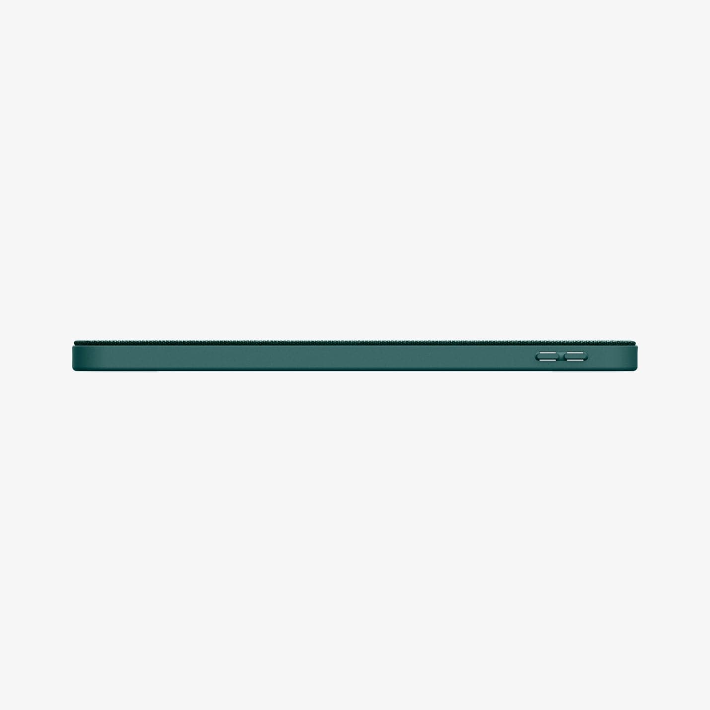 ACS05308 - iPad 10.9" Case Urban Fit in midnight green showing the side