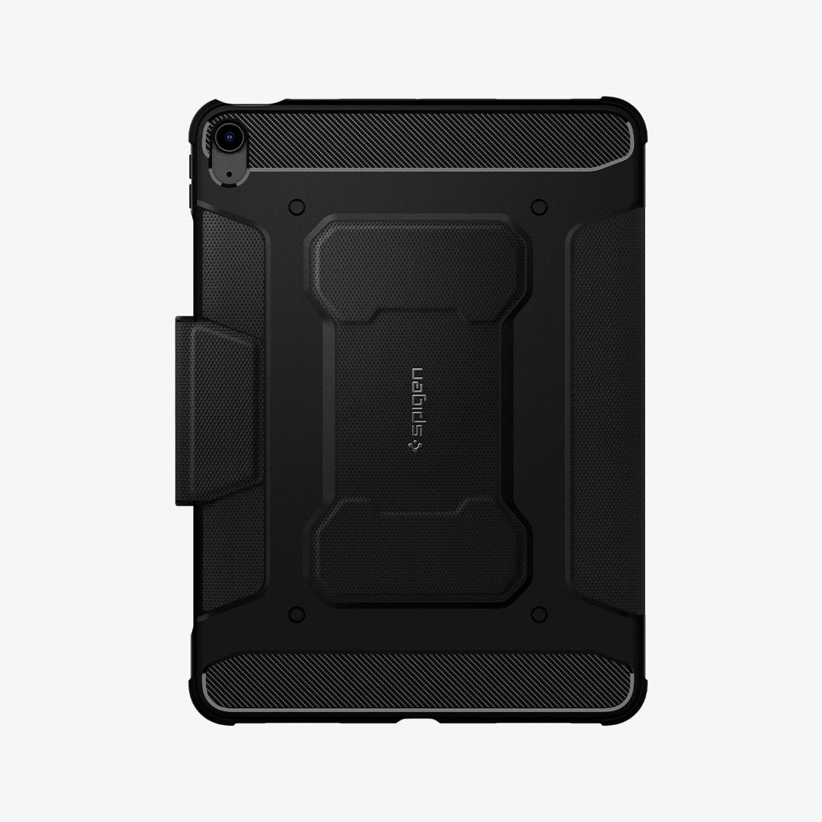 ACS02054 - iPad Air 10.9" (2022 / 2020) Case Rugged Armor Pro in black showing the back