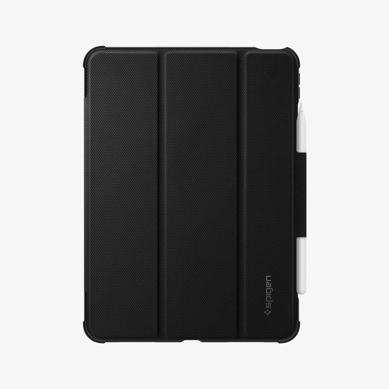 ACS02054 - iPad Air 10.9" (2022 / 2020) Case Rugged Armor Pro in black showing the front