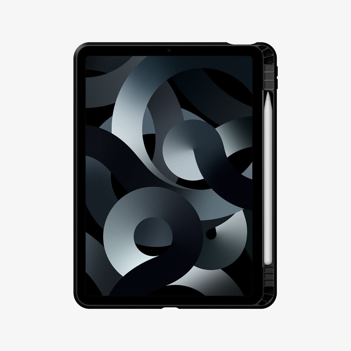 ACS02051 - iPad Air 10.9" (2022 / 2020) Case Tough Armor Pro in black showing the front