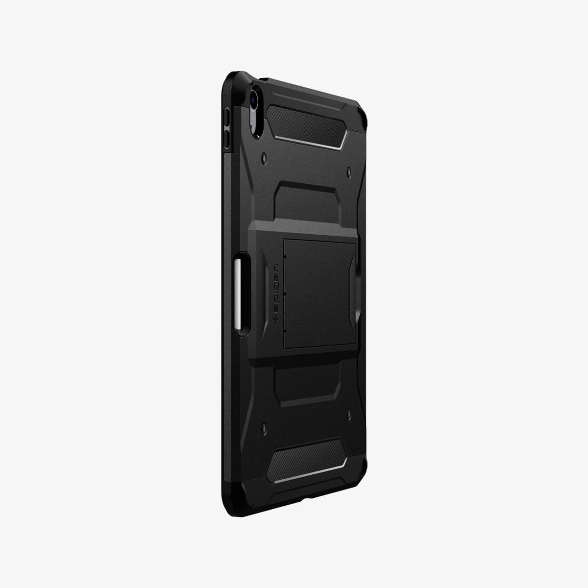 ACS02051 - iPad Air 10.9" (2022 / 2020) Case Tough Armor Pro in black showing the back and side