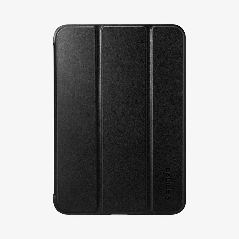 ACS03763 - iPad Mini 6 Case Smart Fold in black showing the front