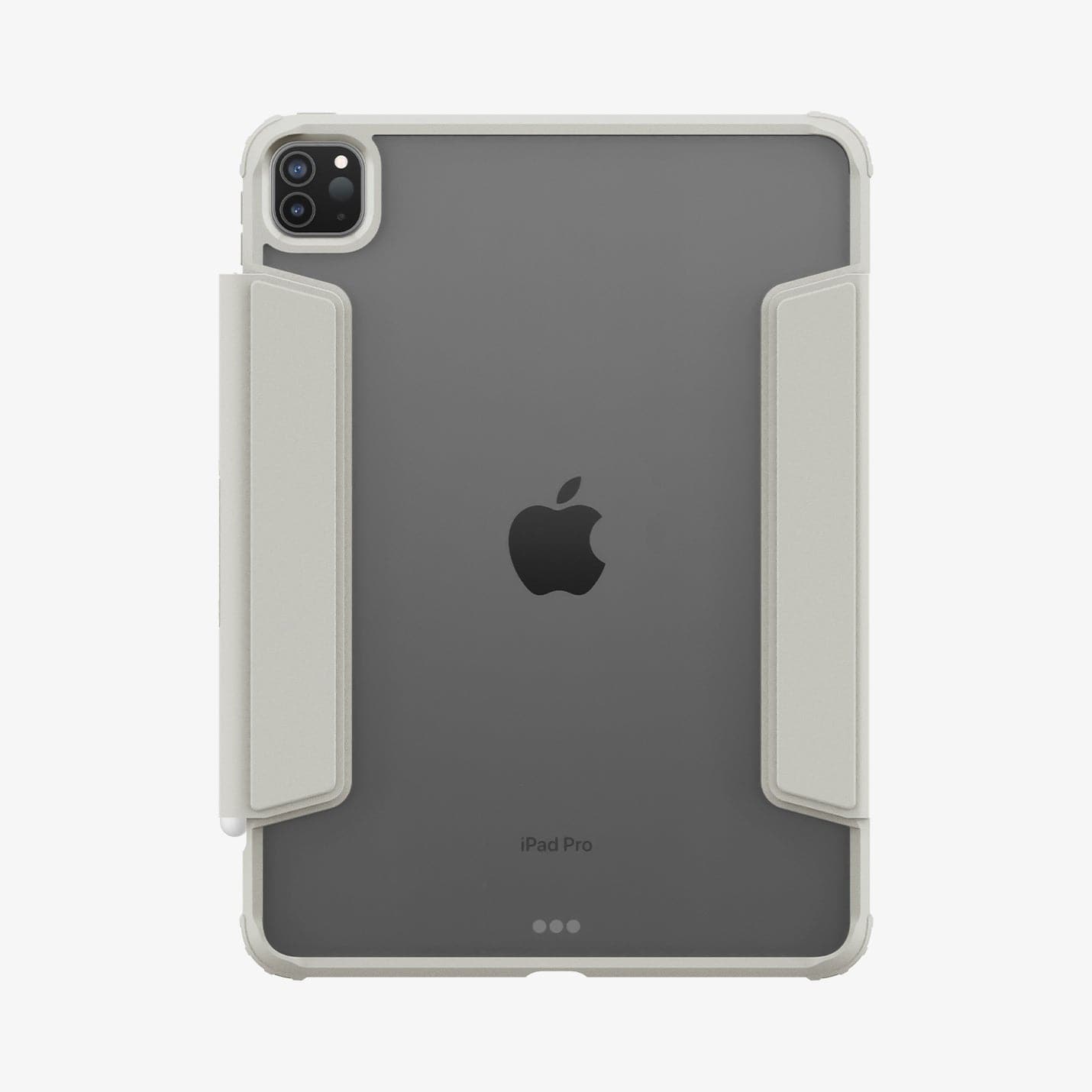 ACS06075 - iPad Pro 11" Case Air Skin Pro in gray showing the back
