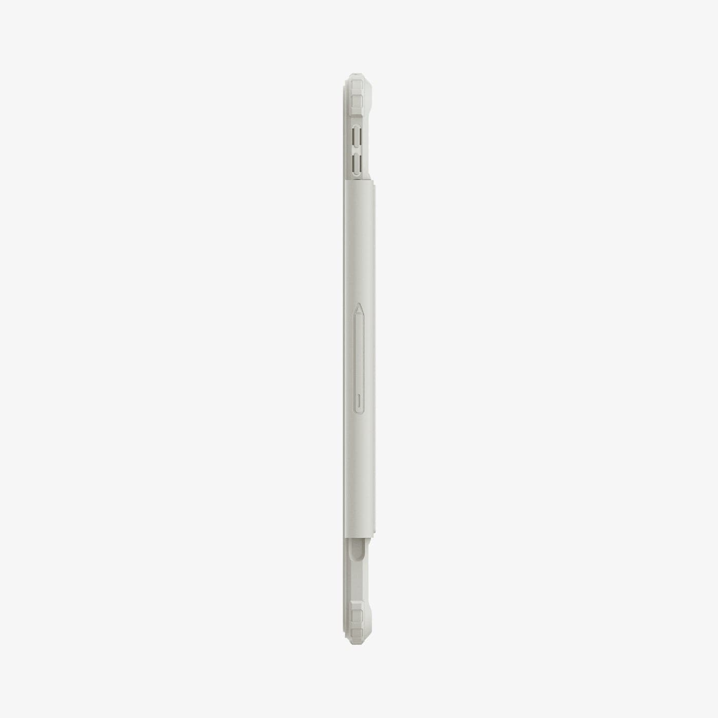 ACS06075 - iPad Pro 11" Case Air Skin Pro in gray showing the side with volume controls