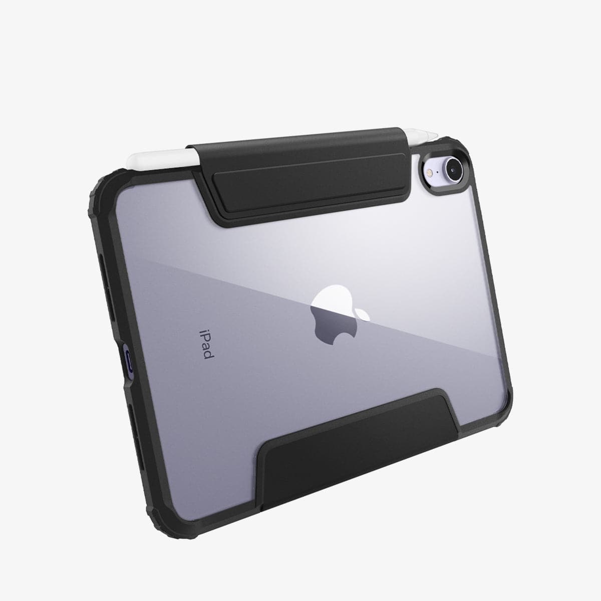 ACS03765 - iPad Mini 6 Case Ultra Hybrid Pro in black showing the back and bottom