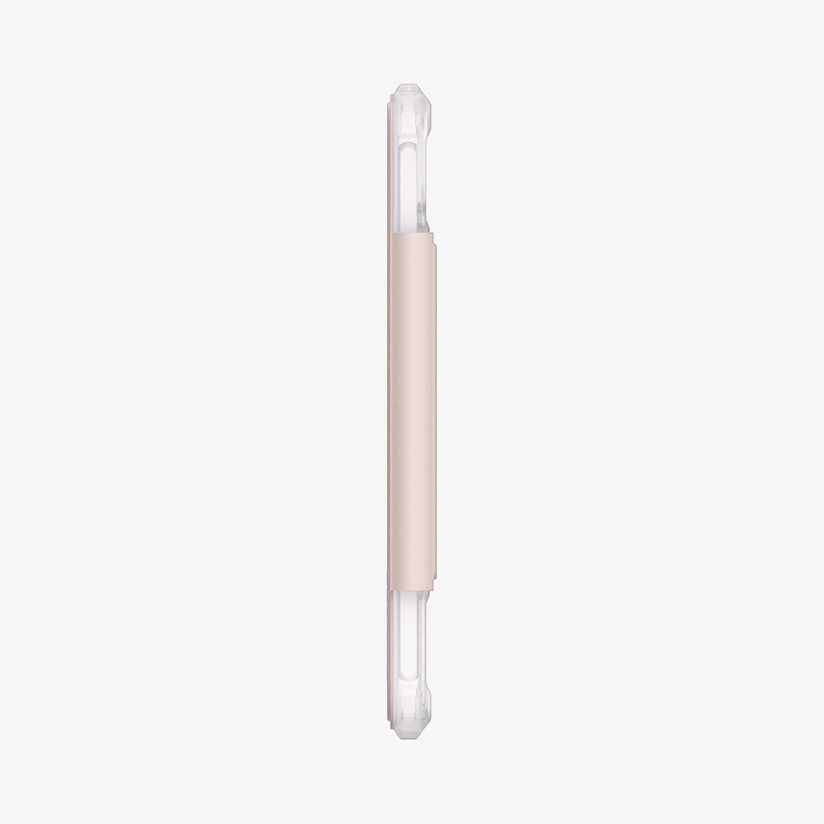 ACS03896 - iPad Mini 6 Case Ultra Hybrid Pro in rose gold showing the side with pen in slot