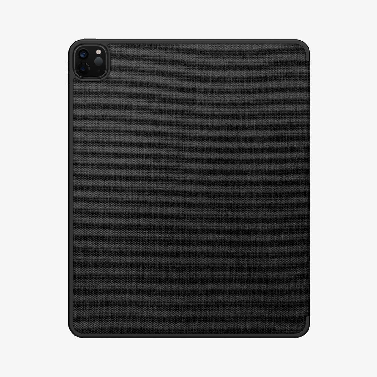 ACS03434 - iPad Pro 12.9" (2022/2021) Case Urban Fit in black showing the back