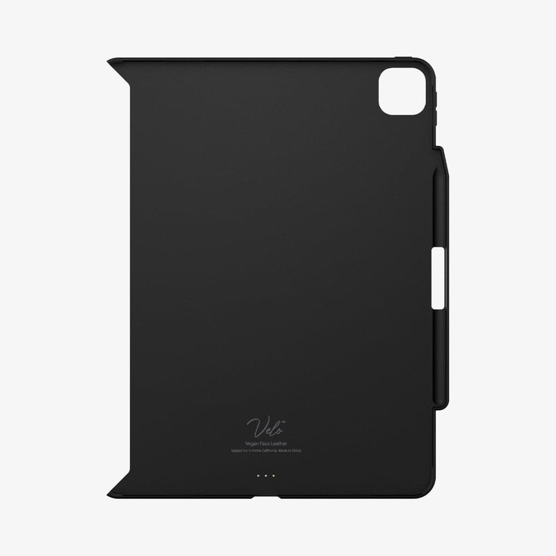 ACS05468 - iPad Pro 12.9" Case Thin Fit Pro in black showing the inside of case