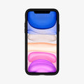 076CS27436 - iPhone 11 Case Slim Armor CS in gunmetal showing the front
