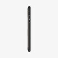 076CS27436 - iPhone 11 Case Slim Armor CS in gunmetal showing the side with volume controls