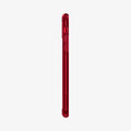 ACS00405 - iPhone 11 Case Ultra Hybrid in red crystal showing the side with volume controls