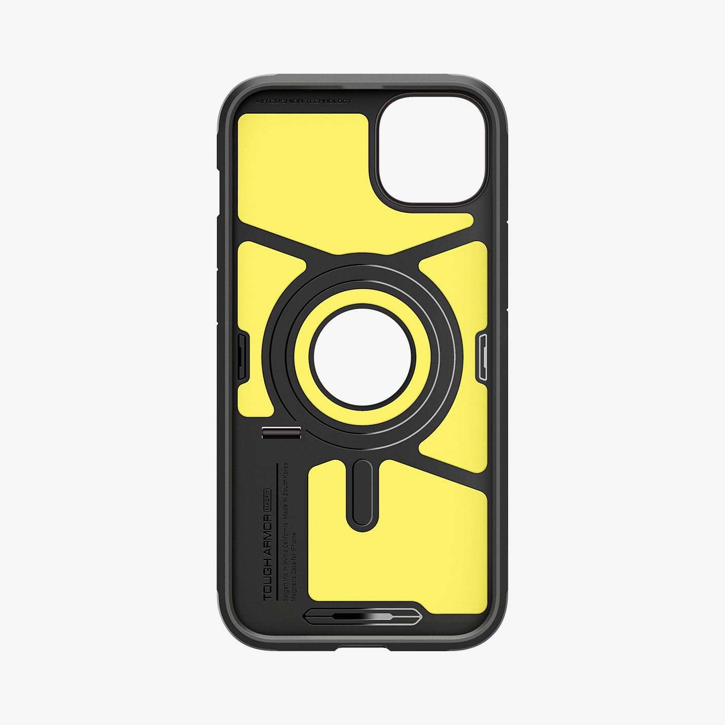 ACS04915 - iPhone 14 Plus Case Tough Armor (MagFit) in black showing the inside of case