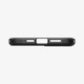 ACS04915 - iPhone 14 Plus Case Tough Armor (MagFit) in black showing the bottom with precise cutouts