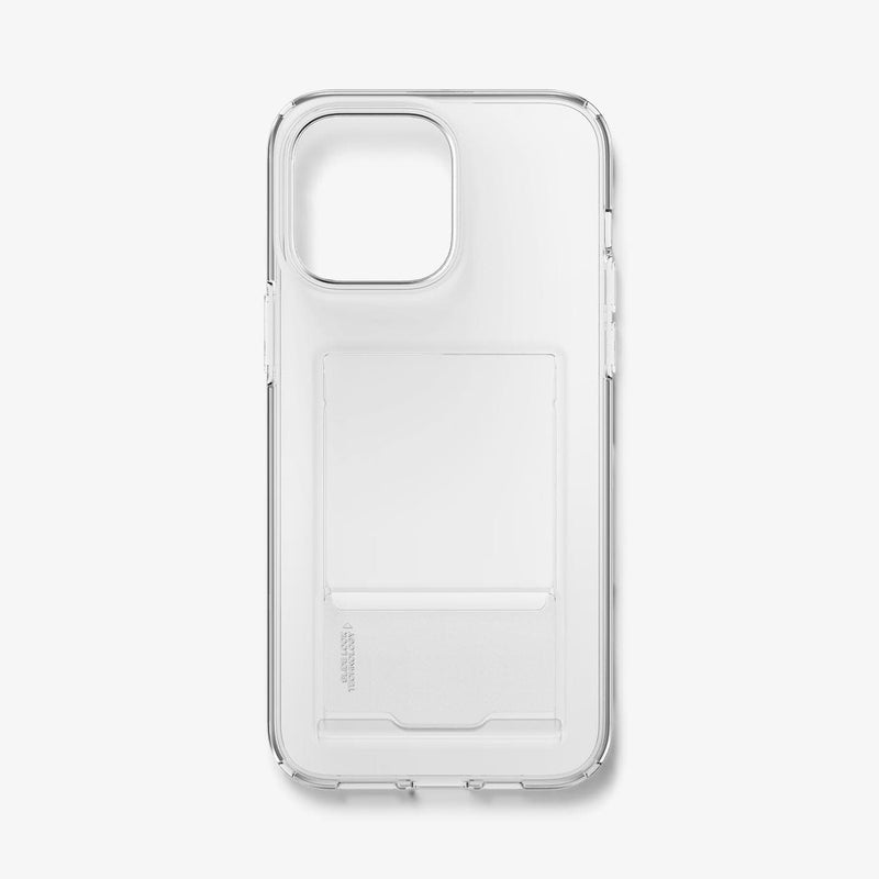 ACS04832 - iPhone 14 Pro Max Case Crystal Slot in crystal clear showing the inside of case