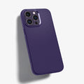 ACS05575 - iPhone 14 Pro Max Case Liquid Air in deep purple showing the back and partial side