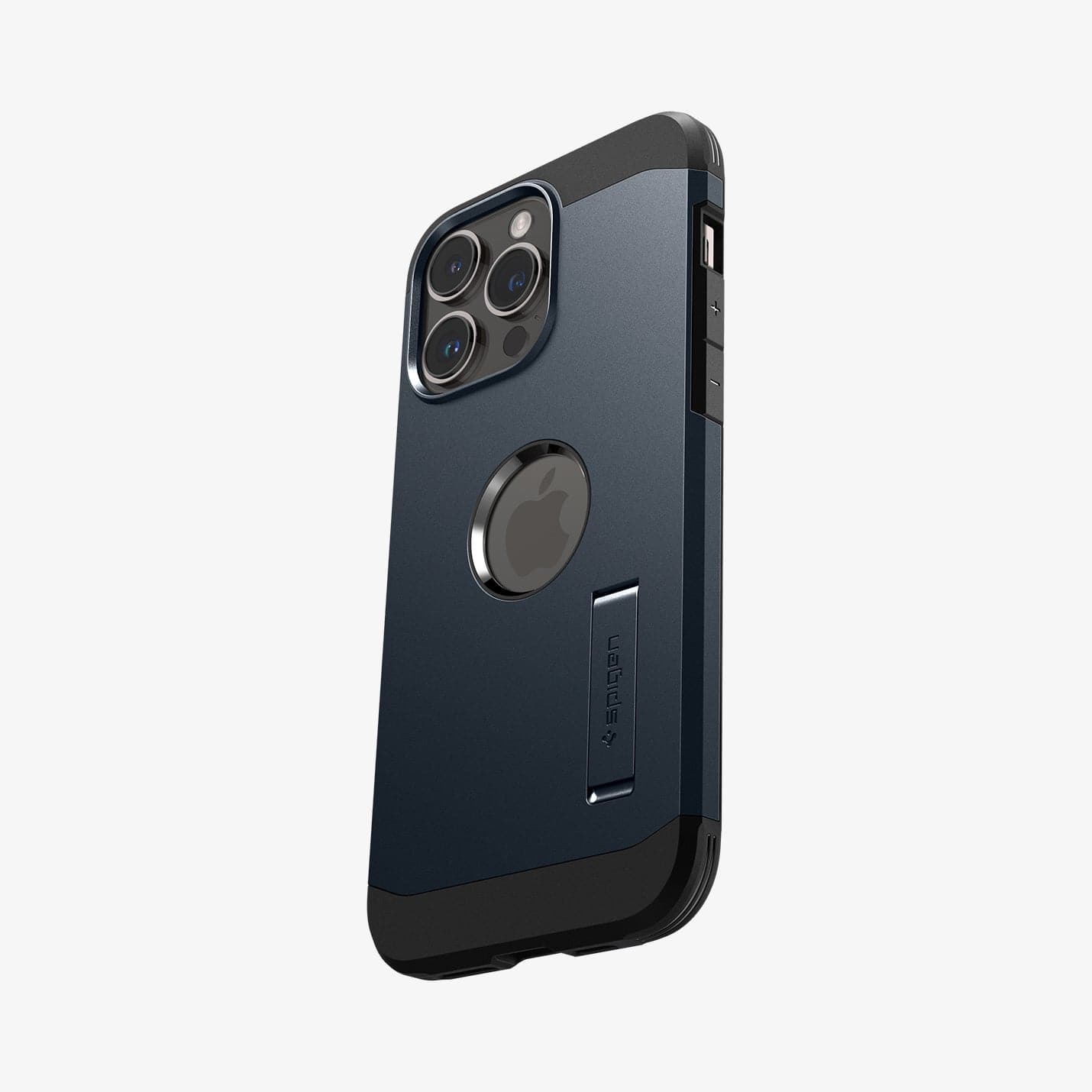 ACS04841 - iPhone 14 Pro Max Case Tough Armor (MagFit) in metal slate showing the back and partial side