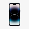 ACS04962 - iPhone 14 Pro Case Ultra Hybrid in navy blue showing the front
