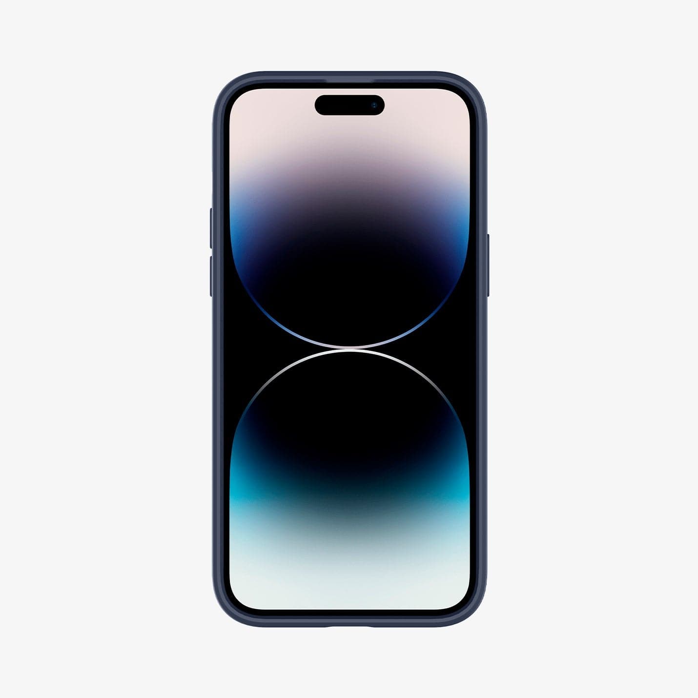 ACS04962 - iPhone 14 Pro Case Ultra Hybrid in navy blue showing the front