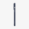 ACS04962 - iPhone 14 Pro Case Ultra Hybrid in navy blue showing the side with volume controls