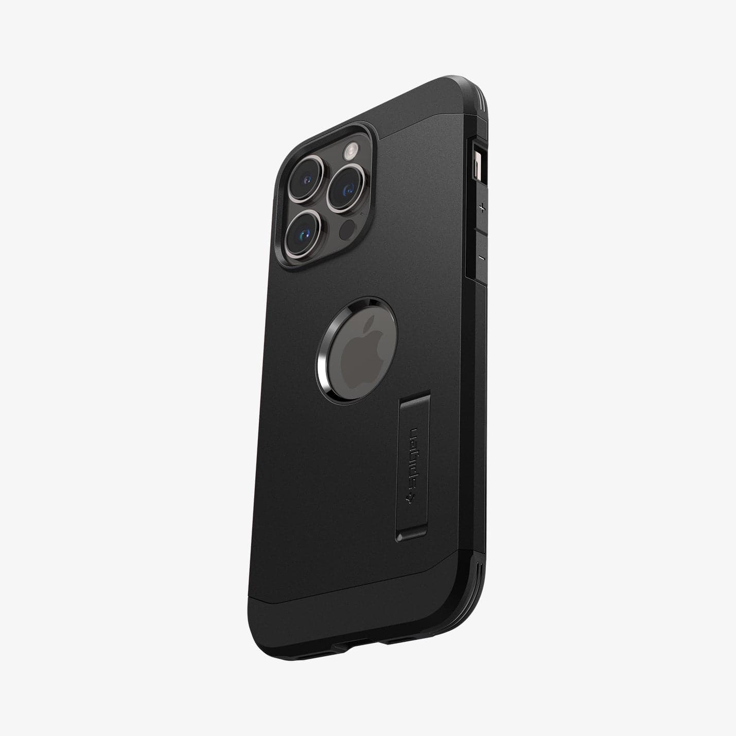 ACS04985 - iPhone 14 Pro Case Tough Armor (MagFit) in black showing the back and partial side
