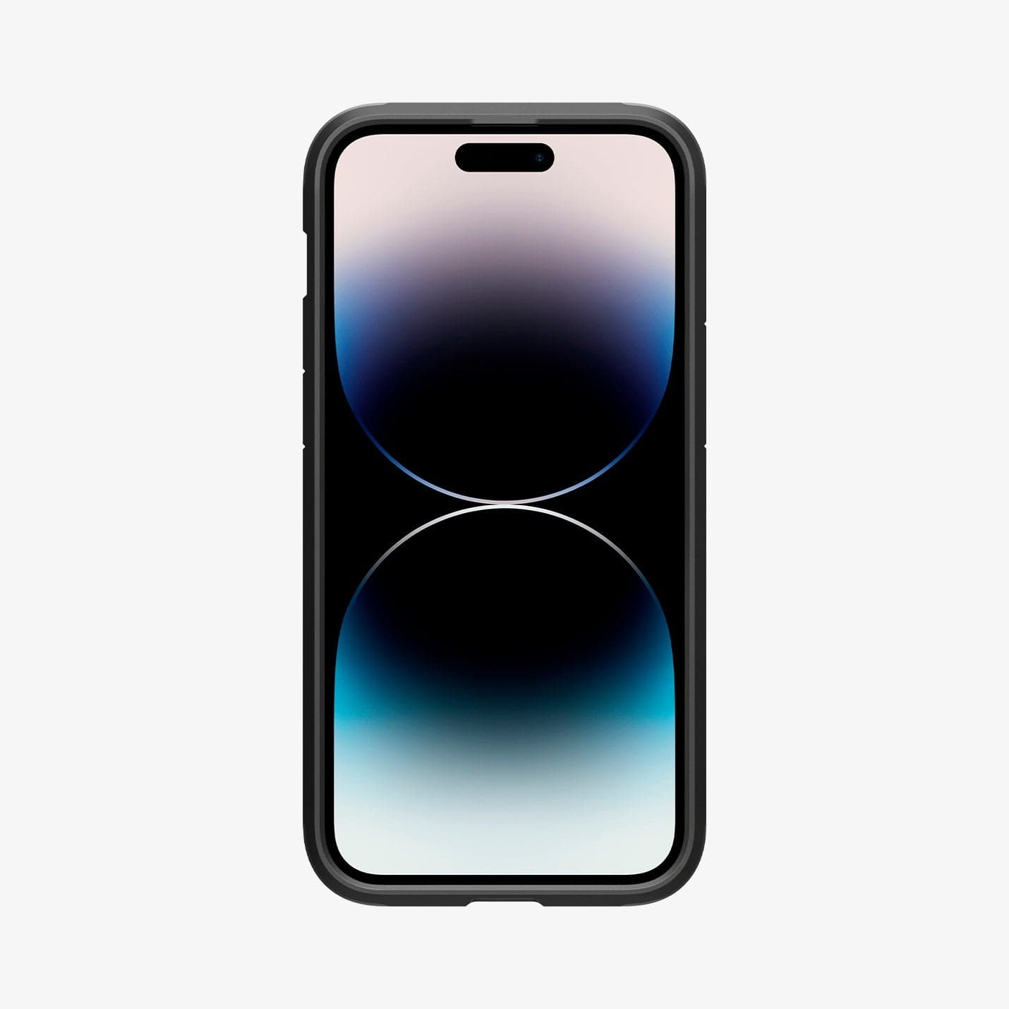 ACS04987 - iPhone 14 Pro Case Tough Armor (MagFit) in metal slate showing the front