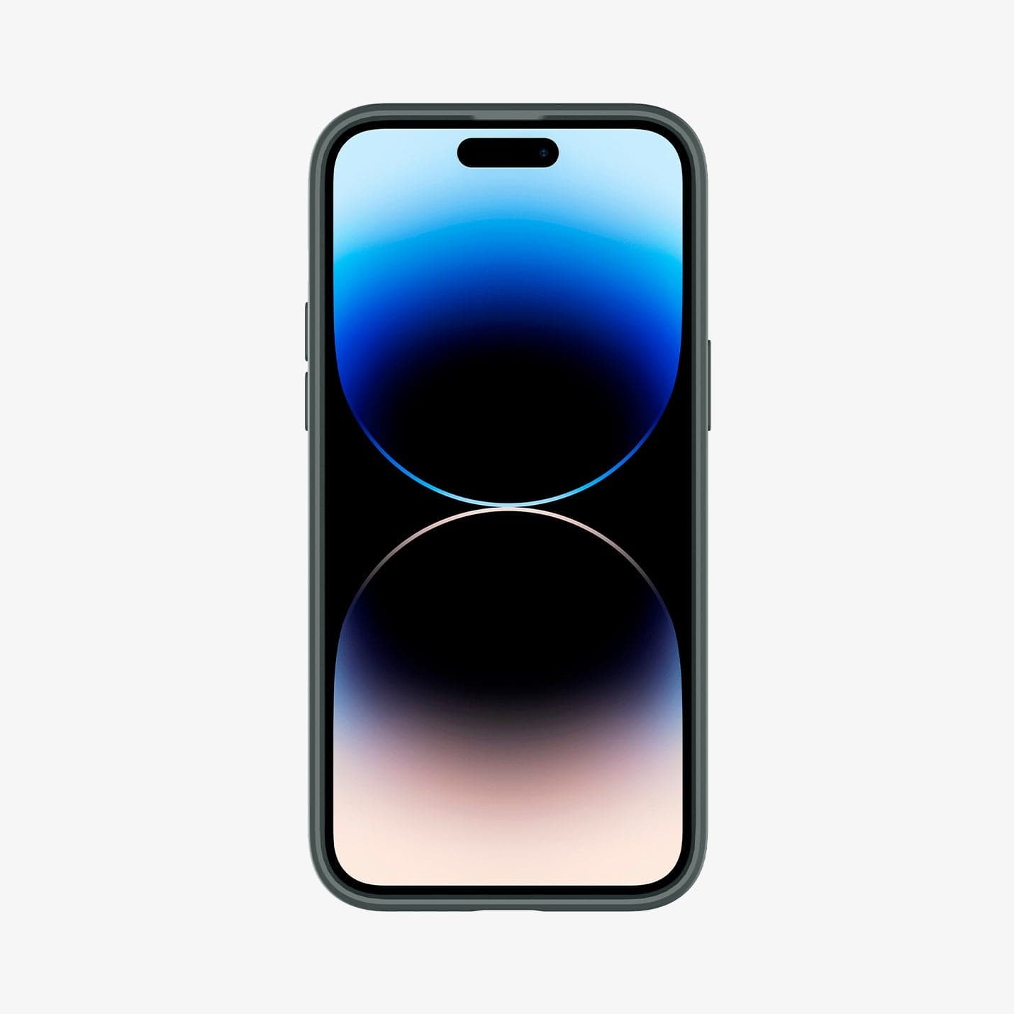 ACS04966 - iPhone 14 Pro Case Ultra Hybrid in abyss green showing the front