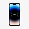 ACS04821 - iPhone 14 Pro Max Case Ultra Hybrid in abyss green showing the front
