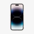 ACS04816 - iPhone 14 Pro Max Case Ultra Hybrid in crystal clear showing the front