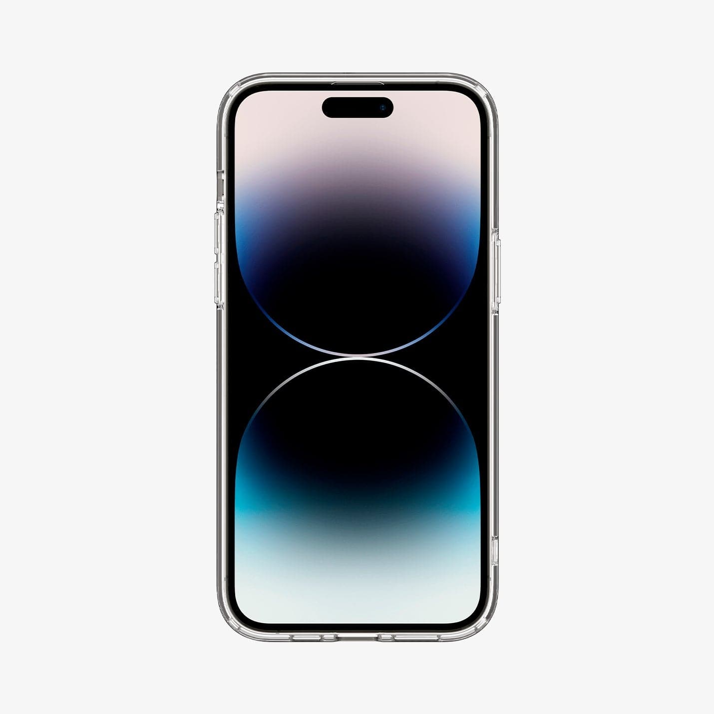 ACS04816 - iPhone 14 Pro Max Case Ultra Hybrid in crystal clear showing the front