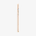 ACS04963 - iPhone 14 Pro Case Ultra Hybrid in sand beige showing the side with volume controls