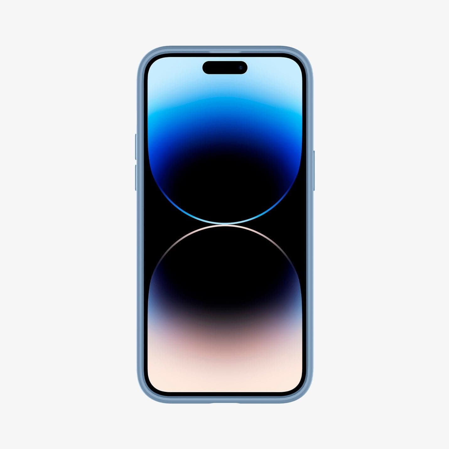 ACS04964 - iPhone 14 Pro Case Ultra Hybrid in sierra blue showing the front