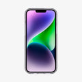 ACS05052 - iPhone 14 Case Quartz Hybrid in crystal clear showing the front