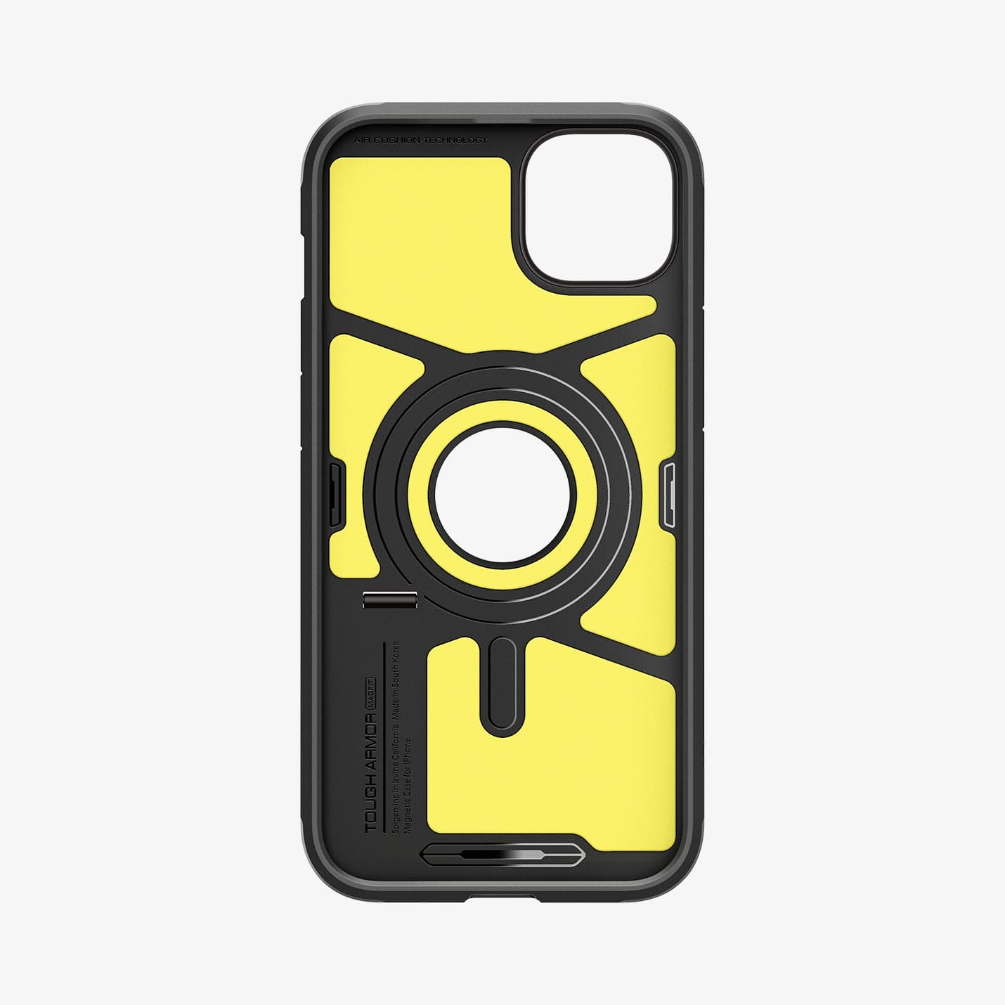 ACS05062 - iPhone 14 Case Tough Armor (MagFit) in black showing the inside of case