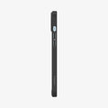 ACS05041 - iPhone 14 Case Ultra Hybrid in matte black showing the side with volume controls
