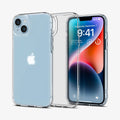 ACS05046 - iPhone 14 Case Ultra Hybrid in frost clear showing the back, inside and front