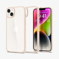 ACS04898 - iPhone 14 Plus Case Ultra Hybrid in sand beige showing the back, inside and front