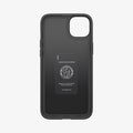 ACS04773 - iPhone 14 Plus Case Thin Fit in black showing the inside of case