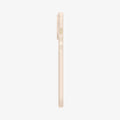 ACS04785 - iPhone 14 Pro Case Thin Fit in sand beige showing the side with volume controls
